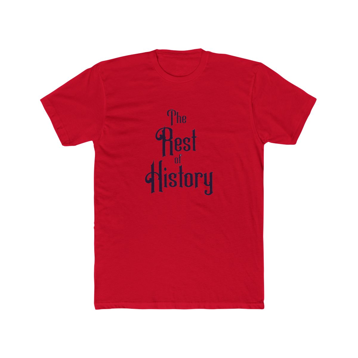 The Rest of History Podcast Logo Classic T Shirt - alternate angle 2, merchandise