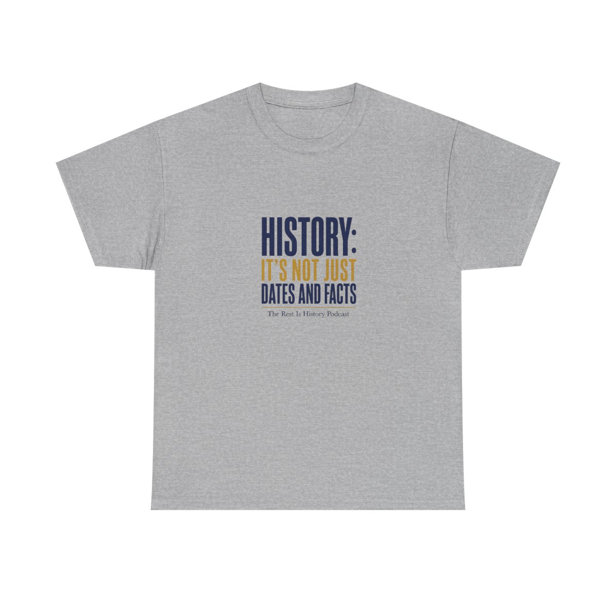 The Rest Is History "History: It" Unisex Tee - alternate angle 4, merchandise