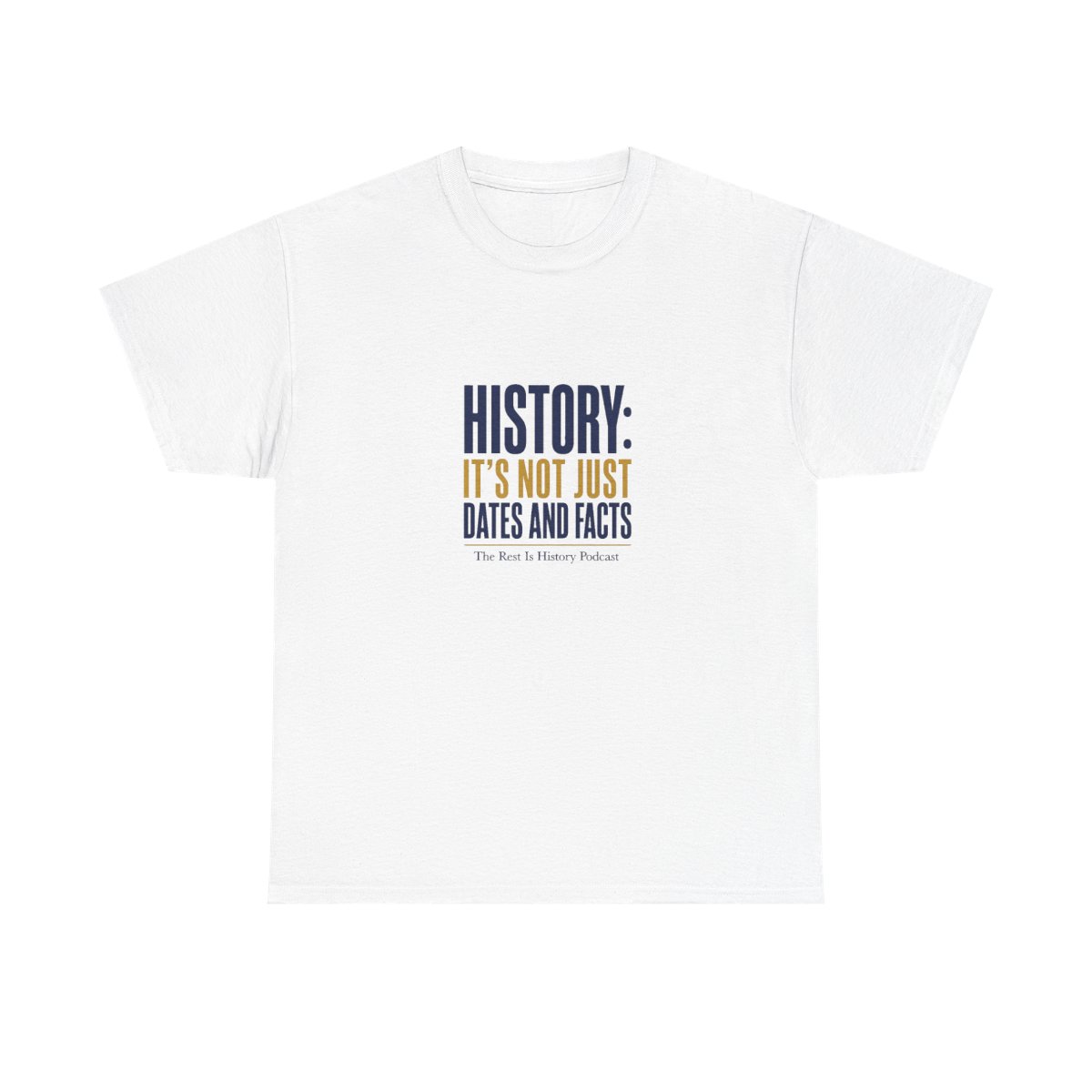 The Rest Is History "History: It" Unisex Tee - alternate angle 2, merchandise