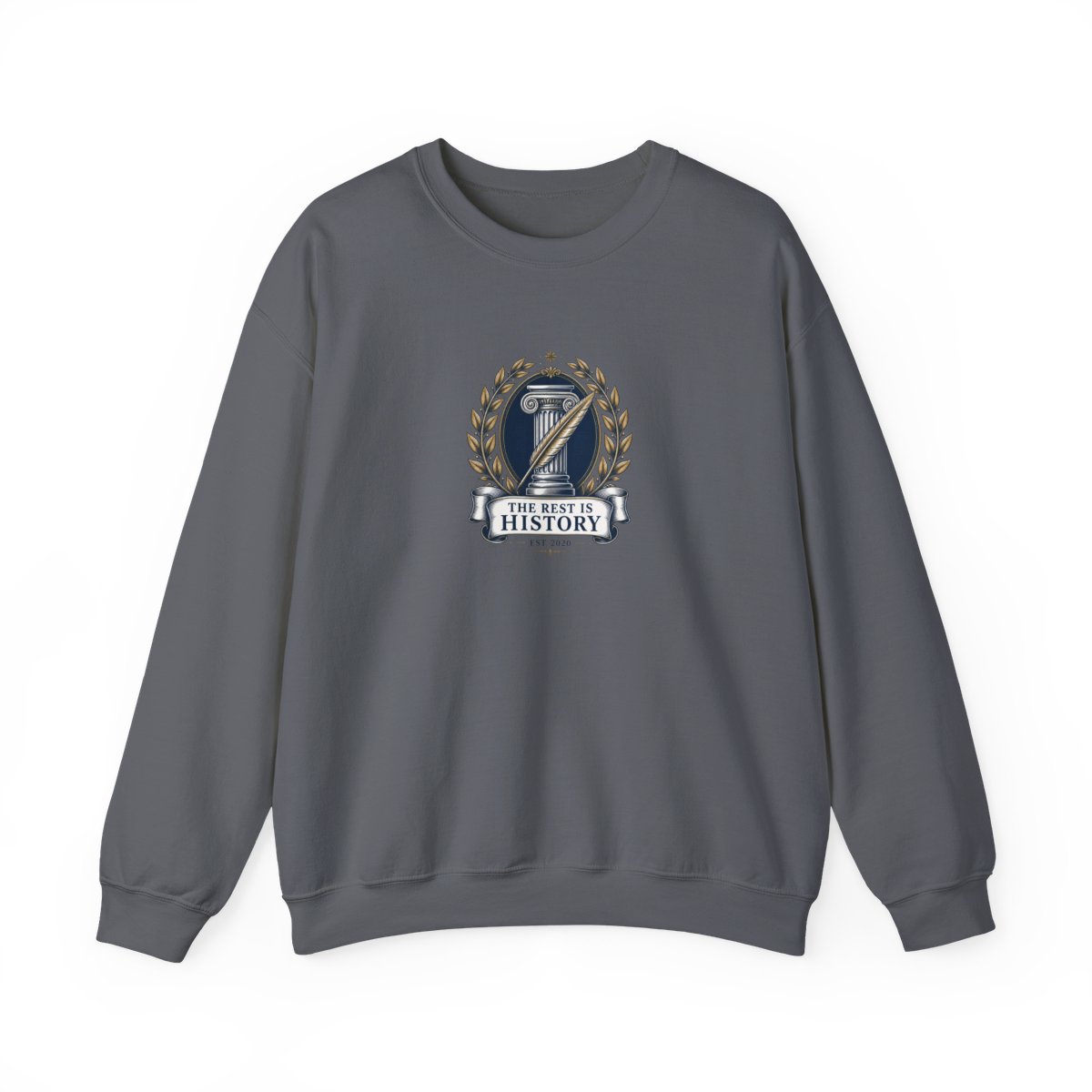 The Rest Is History "THE REST IS HISTORY – EST. 2020" Crewneck - alternate angle 5, merchandise